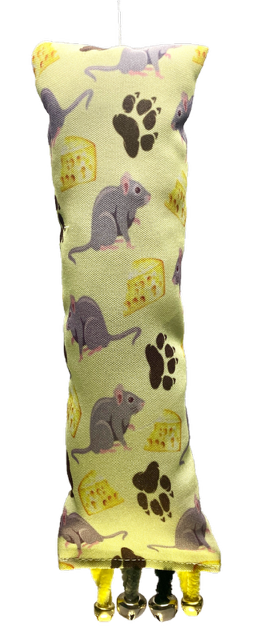 Handmade Cat Kickers w/ Cat Nip & Bells